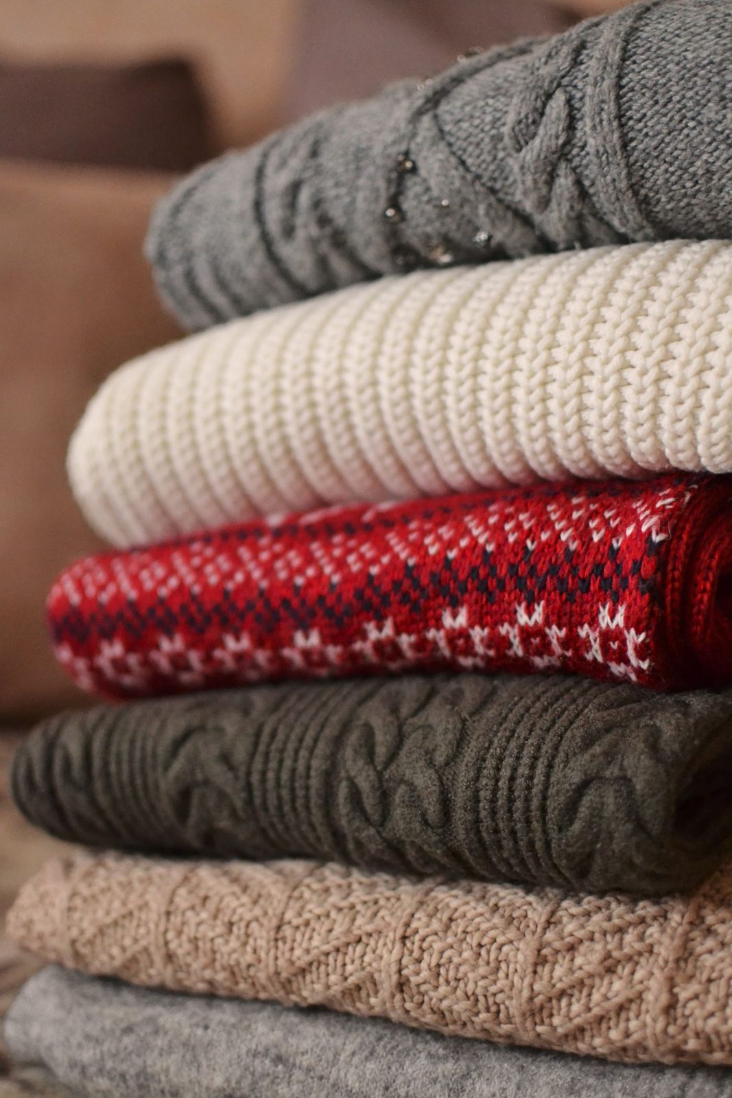 Patterned Yoke Knit view 3